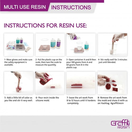 ريزن متعدد الاستخدام 550غ