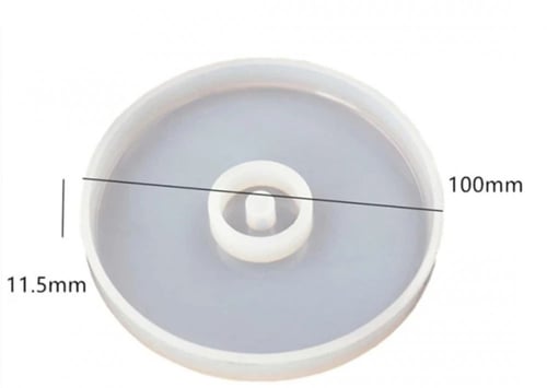 قالب حامل شمعة أو مكسرات او منكهات