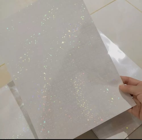 ورق ستيكر براق (حبة واحدة)