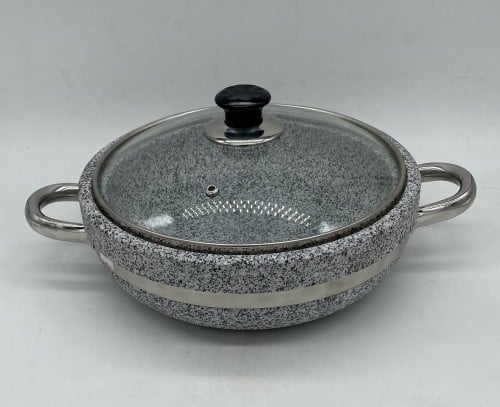 قدر حجر سيراميك مقاس 22 سم