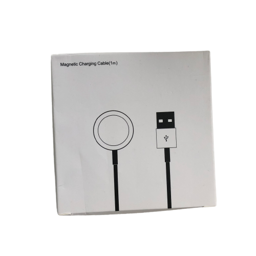 Magnetic charging cable for charging the watch - White