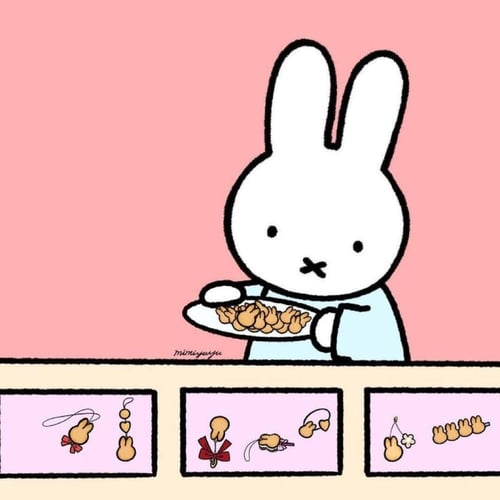 ميدالية Miffy cookies