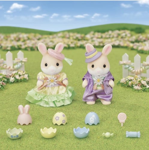 دمى سيلفينيان فاميليز أرانب Eastr