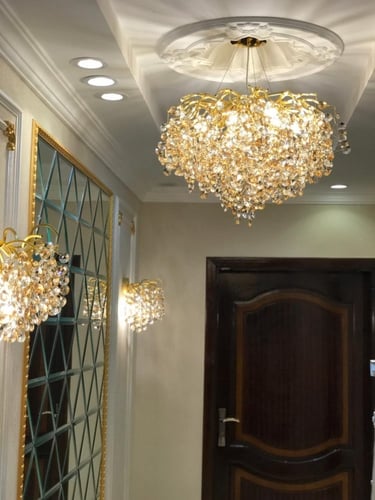 ثريا نيو كلاسيك شجري كريستال فخامة