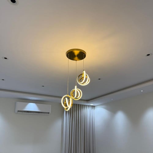 علاقي مودرن حلزوني تحكم بالريموت