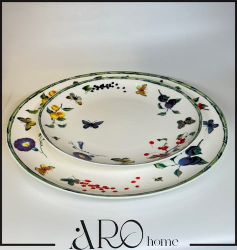 طقم سفرة الفراشات 6 اشخاص