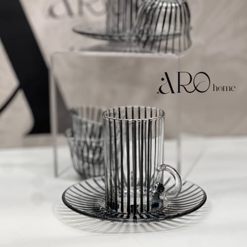 طقم شاي و قهوة بتصميم انيق