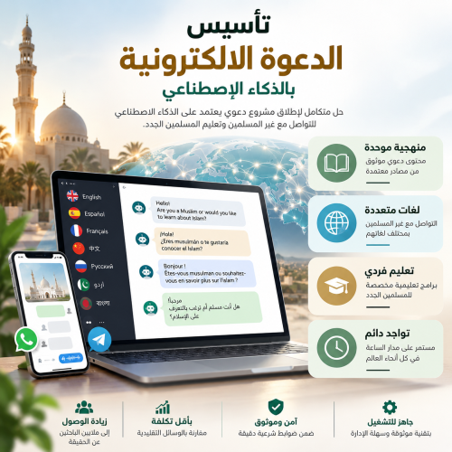 تأسيس الدعوة والتعليم بالذكاء الاصطناعي
