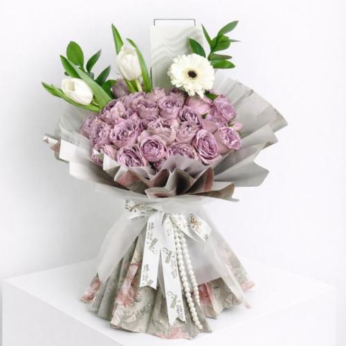 باقة زهرة التوليب