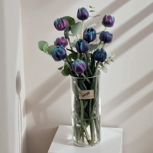 فازة توليب أزرق