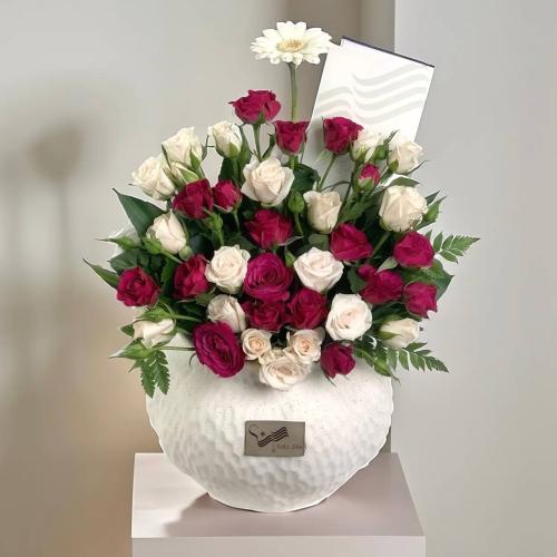 فازة نسمة بيضاء