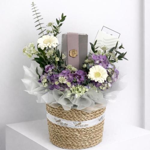 سلة ورد ، شوكليت