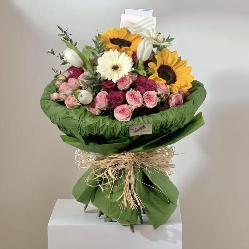 باقة زهور الربيع