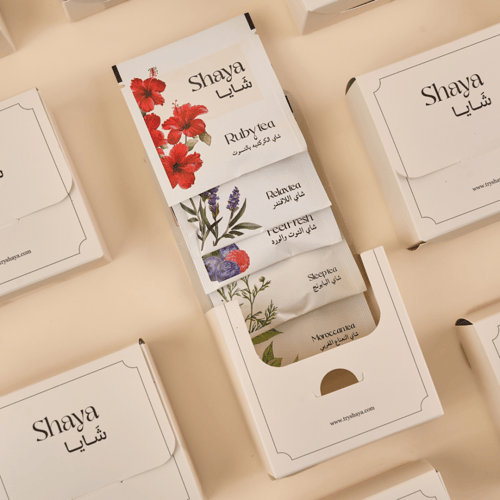 توزيعة شاي استرخاء