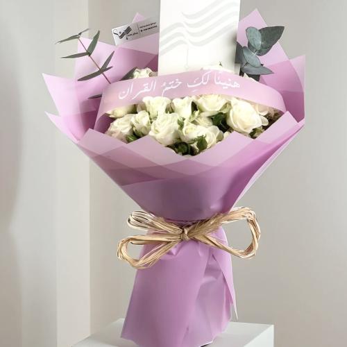 باقة ورد و شريطة