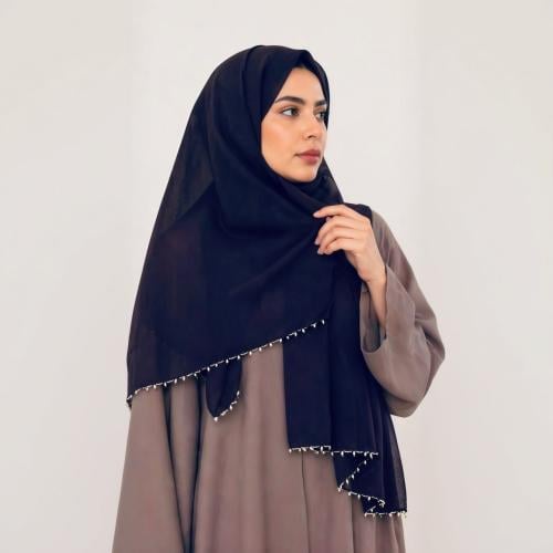 طرحة بوال دانة لون أسود B6