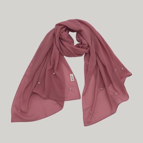 طرحة ليزر لولو روز وردي معتّق