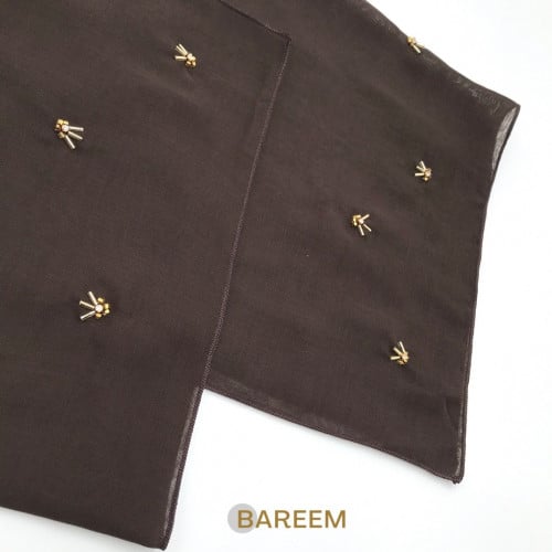 طرحة تاج بني محروق / B4