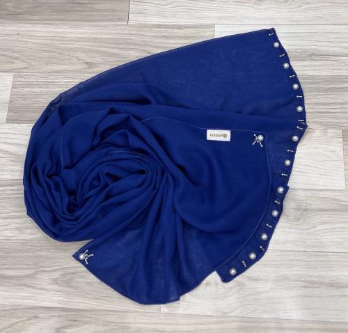 طرحة بيرلي لون نيلي / B2