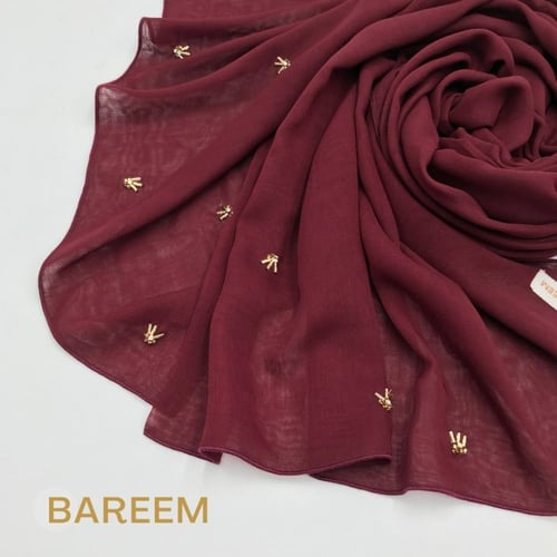 طرحة تاج لون عودي / M1