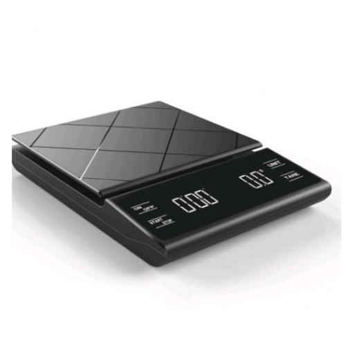 ميزان رقمي مع مؤقت للقهوة