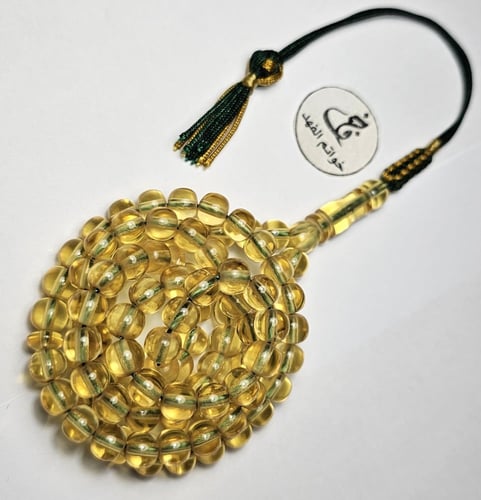 مسباح سندلوس 99 خرزه لون وشفافيه فاخره شكة تفصيل ي...