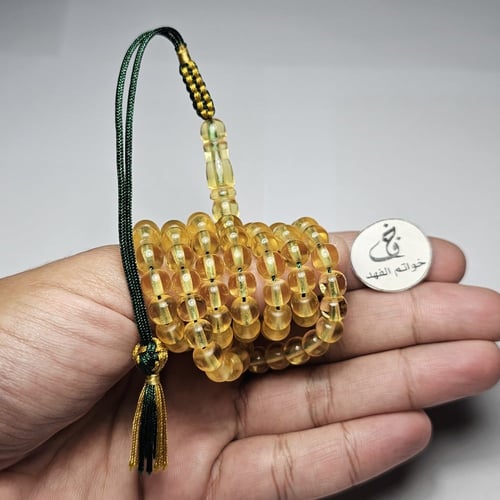 مسباح سندلوس 99 خرزه لون وشفافيه فاخره شكة تفصيل ي...