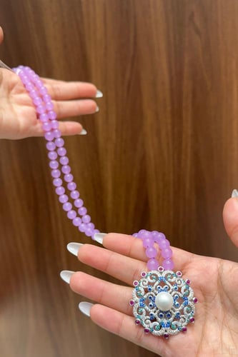 سبحه احجار كريمة