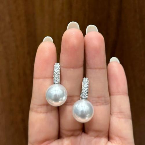 حلق فضه و لؤلؤ زراعي