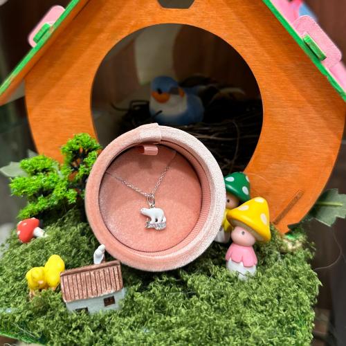 سلسال للاطفال فضه ورسم يدوي