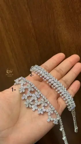 اسوارة فضة عيار 925 رقم 2