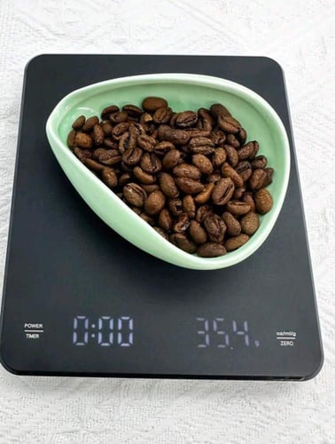 طبق قياس القهوة