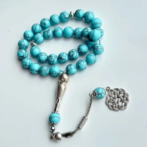 سبحة فيروز صناعي