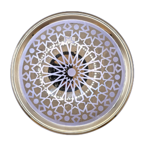 صينية قهوة ذهبية