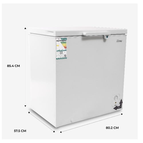 فريزر سطحي اوجين 7 قدم 198 لتر (قابل للتحويل إلى ث...