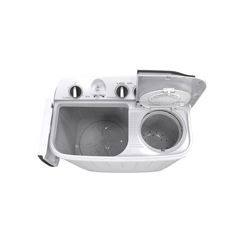غسالة جنرال سوبريم نصف اوتوماتيك حوضين 6 كيلو, لون...