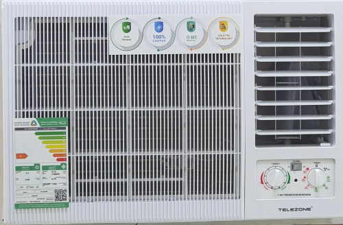 مكيف شباك تليزون 24 حار بارد جديد