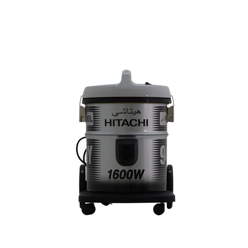 مكنسة هيتاشي 15 لتر 1600 واط لون فضي