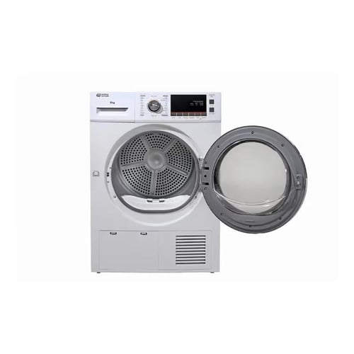 نشاف غسيل جنرال سوبريم 8 كيلو مع مكثف لون أبيض