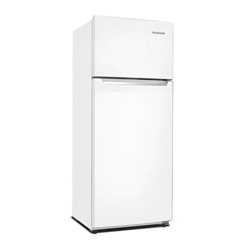 ثلاجة تيليزون بابين لون أبيض 11.8 قدم