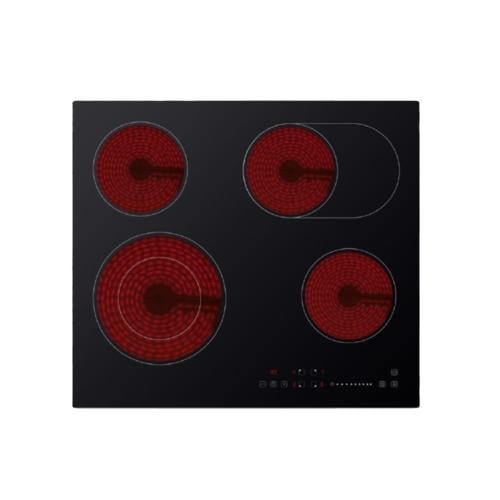 سطح سيراميك كهربائي جنرال سوبريم 4 عيون