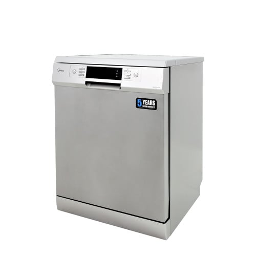 غسالة صحون ميديا 15 مكان 8 برامج لون فضي