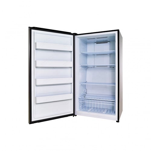 فريزر + ثلاجة عمودي اوجين باب واحد 17 قدم فتحة يسا...