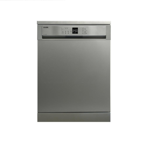 غسالة صحون فيستل 5 برامج لون استيل تركي 14 مكان