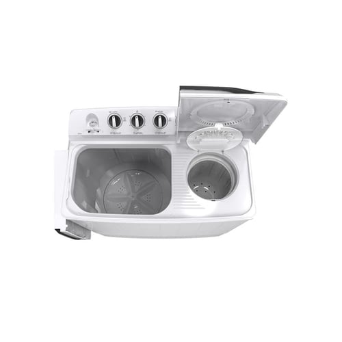 غسالة جنرال سوبريم نصف اوتوماتيك حوضين 14 كيلو, لو...