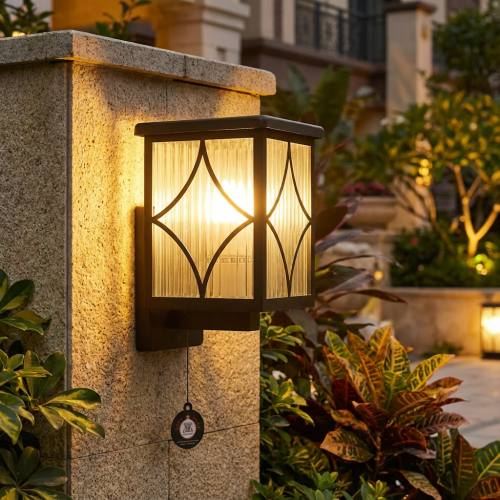 E27 6027/1W BK فانوس جدار