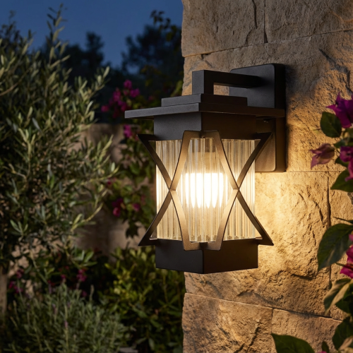 E27 6021/1W BK فانوس جدار