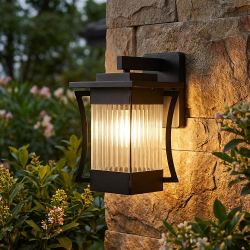 E27 6035/1W BK فانوس جدار