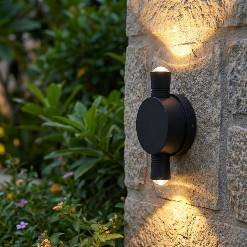 UP-DOWN BK+WW 2W 7710 كشاف جداري