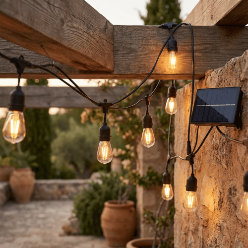 HT-DPC10L 10M *10 عقد انارة طاقة شمسية